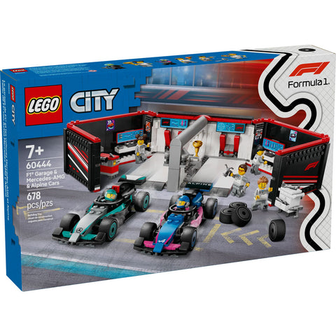 *LEGO City F1 Garage & Mercedes-AMG & Alpine Cars