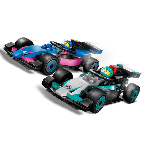 *LEGO City F1 Garage & Mercedes-AMG & Alpine Cars