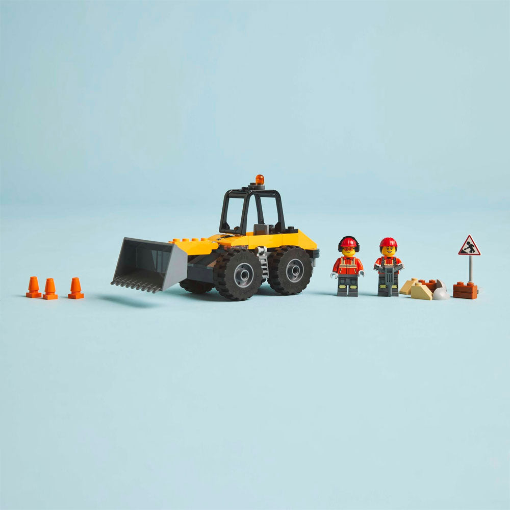 *LEGO City Yellow Construction Wheel Loader