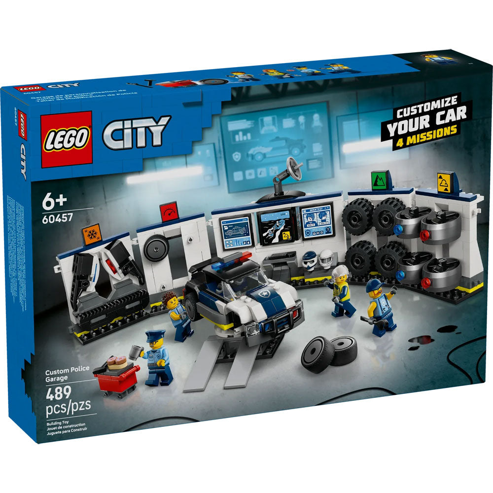 *LEGO City Custom Police Car Garage
