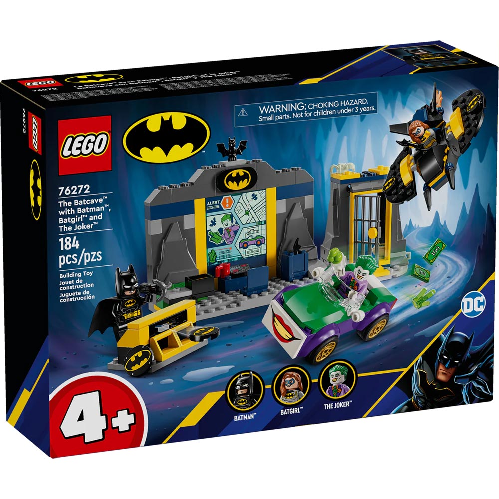 *LEGO The Batcave with Batman, Batgirl and The Joker