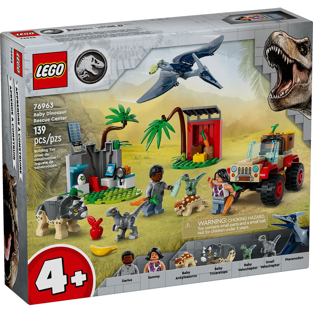 *LEGO Jurassic World Baby Dinosaur Rescue Center