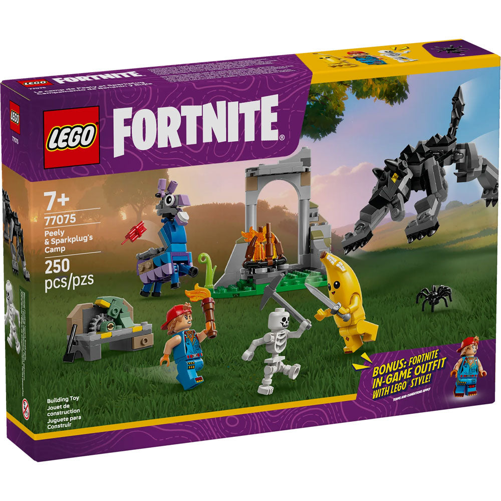 *LEGO Fortnite Peely & Sparkplug's Camp