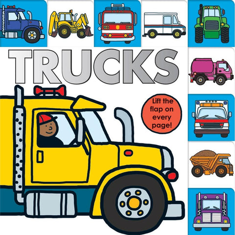 Lift-the-Flap Tab: Trucks
