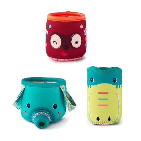 *Lilliputiens 3 Jungle Cups Bath Toy