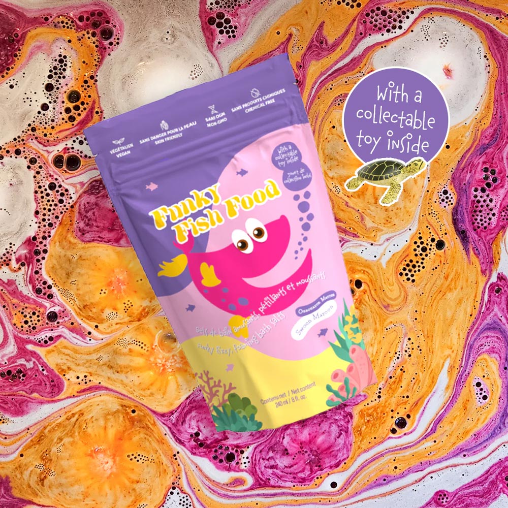 *Loot Toys Funky Fish Food Foaming Bath Salts