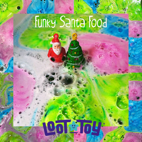 *Loot Toys Funky Santa Food
