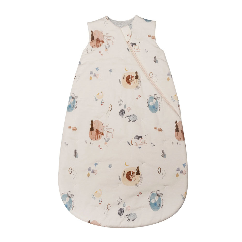Loulou Lollipop TENCEL Sleeping Bag 2.5 TOG - Cozy Forest