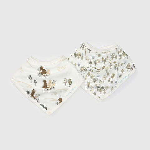 Loulou Lollipop Bandana Bib Set