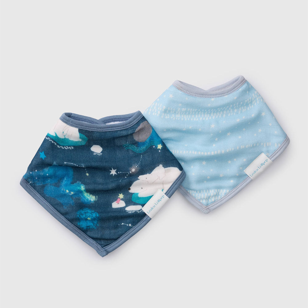 Loulou Lollipop Bandana Bib Set