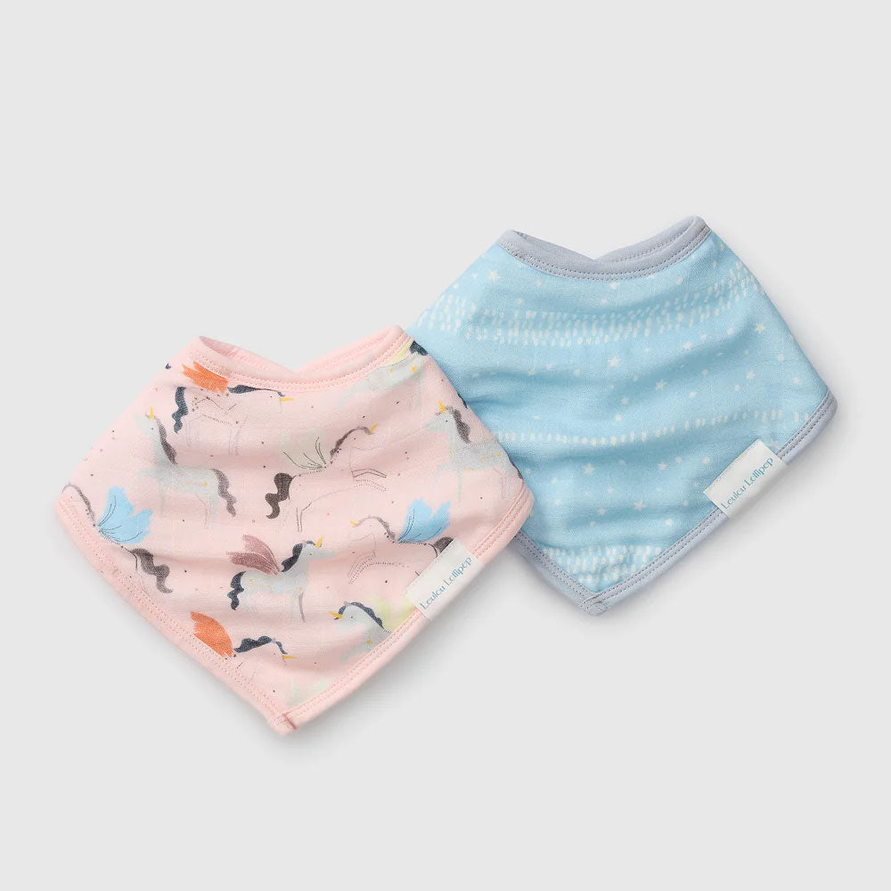 Loulou Lollipop Bandana Bib Set