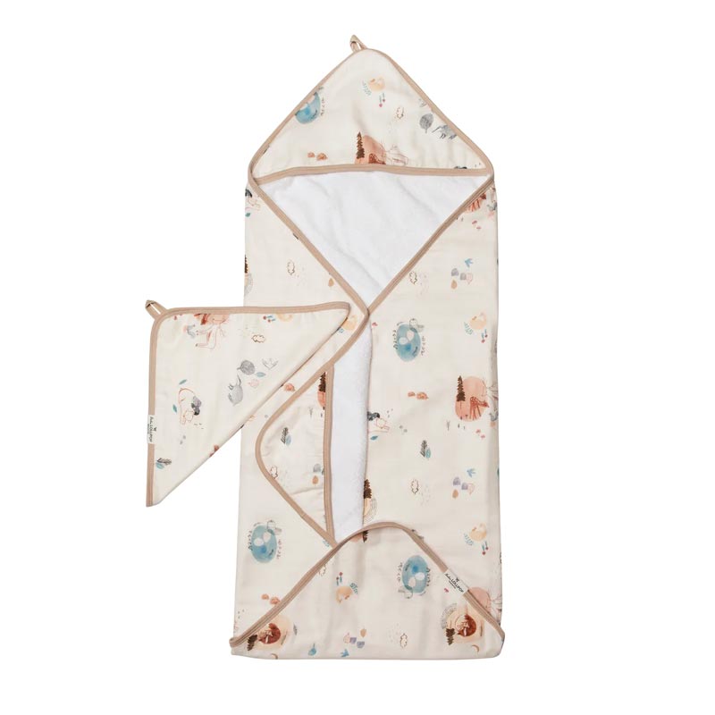 *Loulou Lollipop Hooded Towel Set