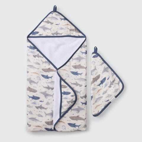 *Loulou Lollipop Hooded Towel Set