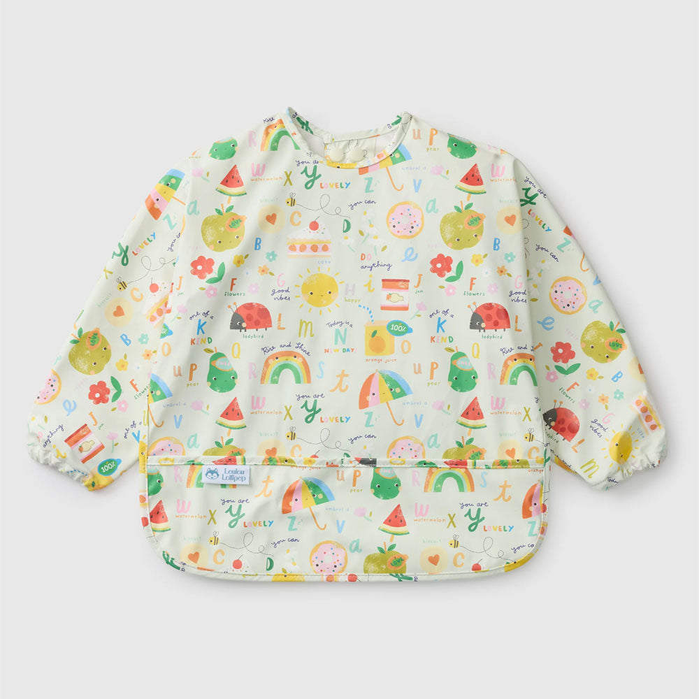 Loulou Lollipop Long Sleeve Waterproof Bib