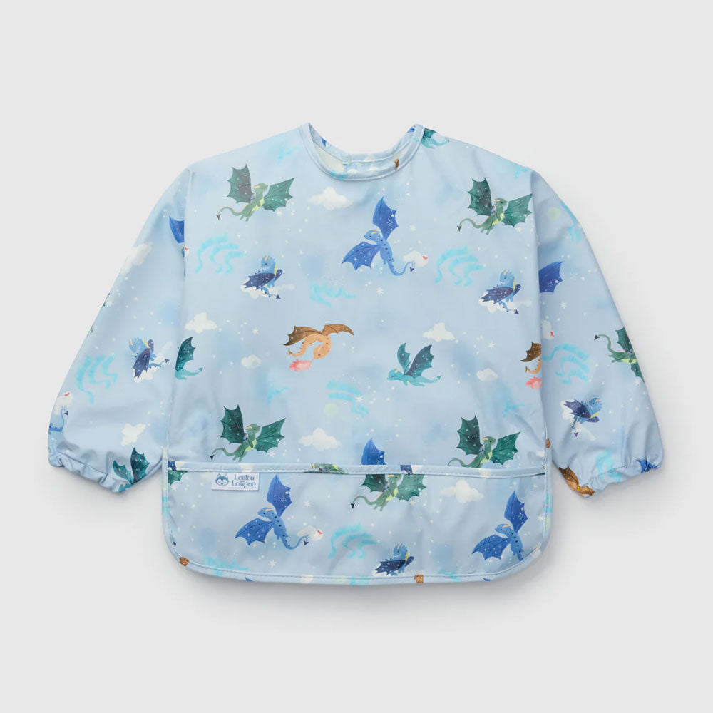 Loulou Lollipop Long Sleeve Waterproof Bib