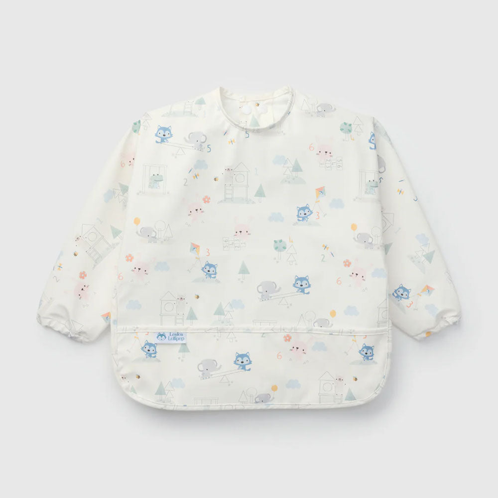 Loulou Lollipop Long Sleeve Waterproof Bib