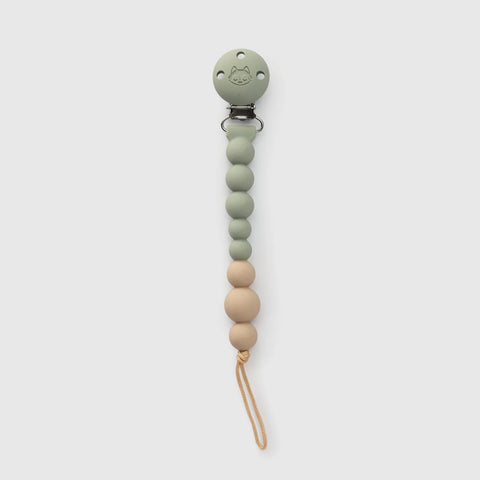 *Loulou Lollipop OneC Silicone Pacifier Clip