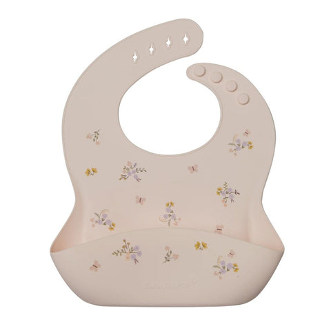 Ditsy Floral Loulou Lollipop Silicone Bib - Lagoon Baby + Toy Shoppe in Maple Ridge, BC Canada