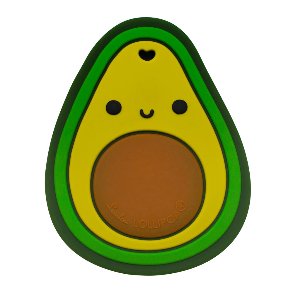 *Loulou Lollipop Avocado Silicone Teether