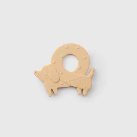 *Loulou Lollipop Pretzel Dog Silicone Teether