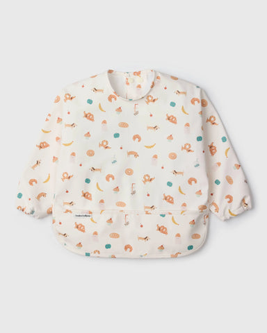 Loulou Lollipop Long Sleeve Waterproof Bib