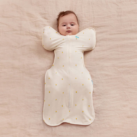 Love to Dream Swaddle Up Bag (Bamboo 1.0 Tog) - Cream Lemons