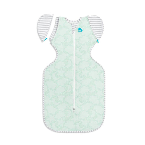 Love to Dream Swaddle Up Transition Bag (Organic Cotton 1.0 Tog) - Celestial Mint