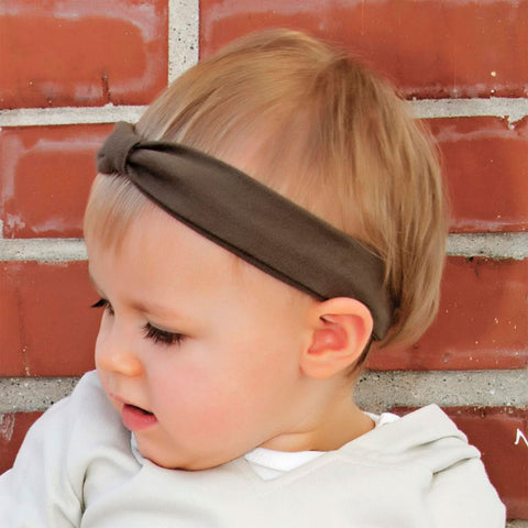 *L'ovedbaby Organic Headband - Bark