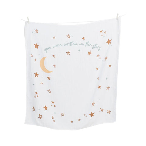 Lulujo Baby's First Year Milestone Blanket & Cards Set