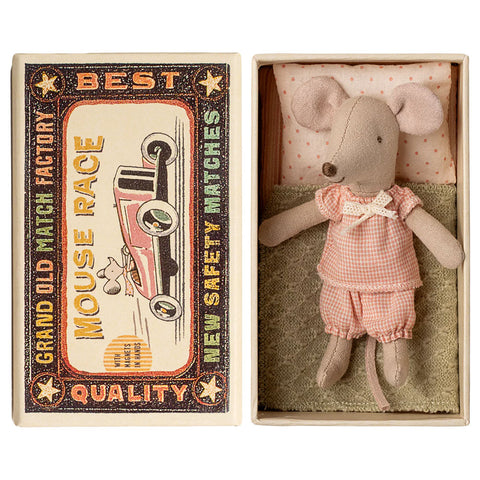 *Maileg Little Sister Mouse in Matchbox