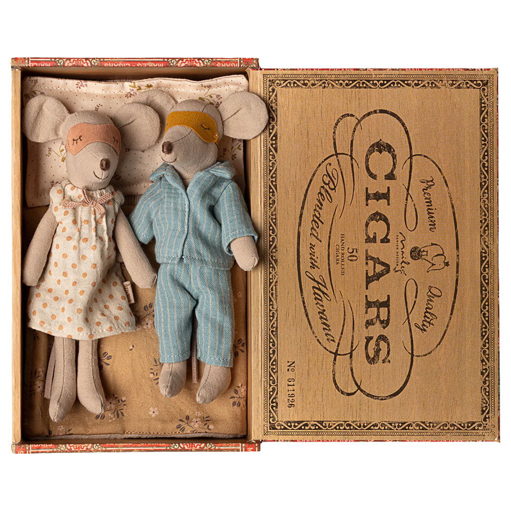 *Maileg Mum & Dad Mice in Cigar Box 2026