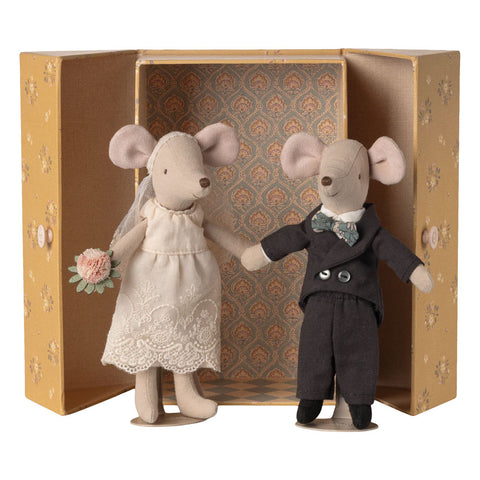 *Maileg Mum & Dad Wedding Mice in Box