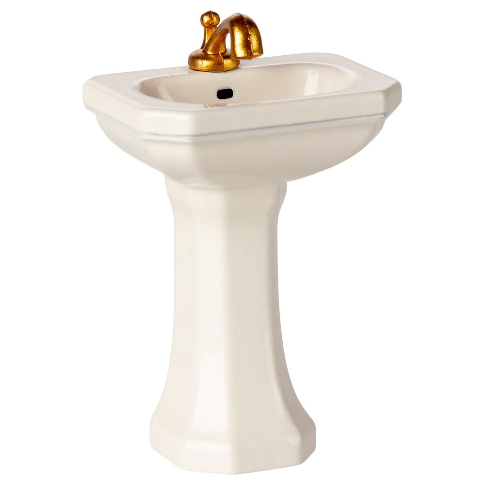 *Maileg Mouse Bathroom Sink - Off-White