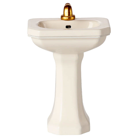 *Maileg Mouse Bathroom Sink - Off-White