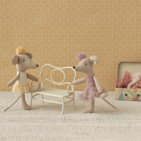 *Maileg Little Sister Ballerina Mouse - Off-White