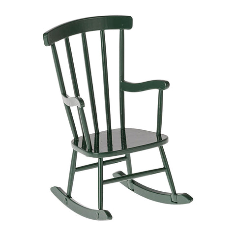 *Maileg Rocking Chair for Mouse - Dark Green