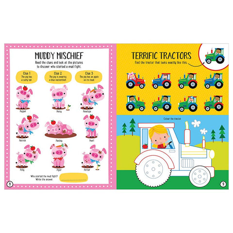 Balloon Stickers - Farmyard Activity Book