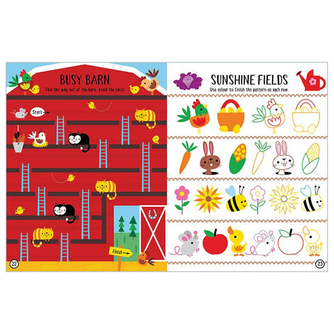 Balloon Stickers - Farmyard Activity Book