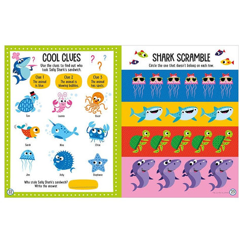 *Balloon Stickers - Shark Reef Activity Book