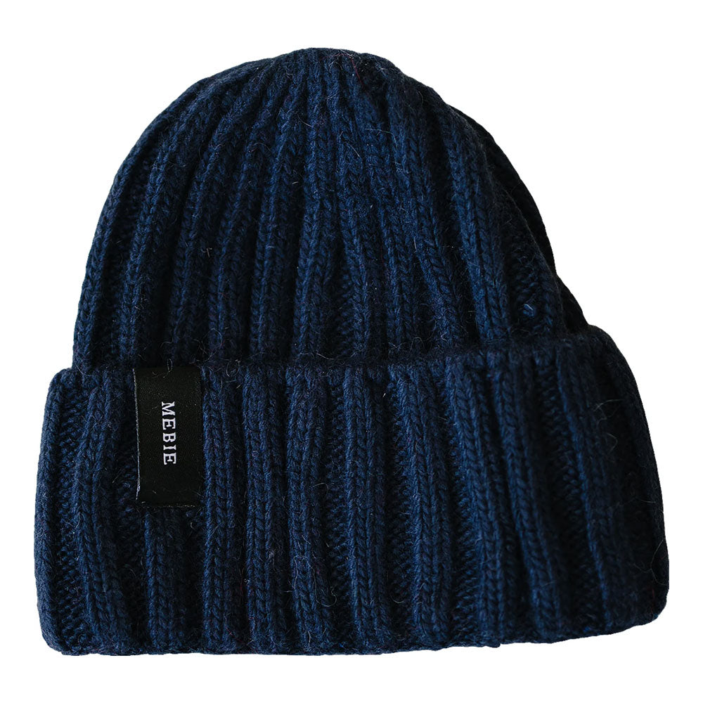 Mebie Baby Chunky Knit Beanie - Navy