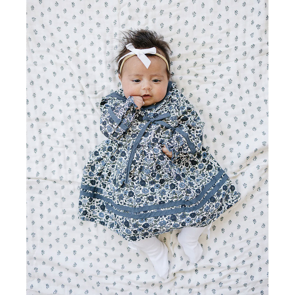 Mebie Baby Dress - Floral Sailor