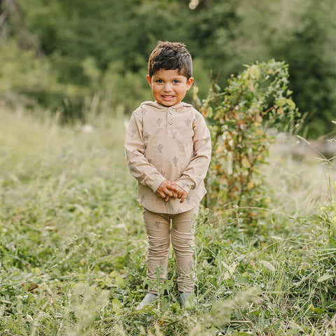 Mebie Baby Hooded Set - Cactus