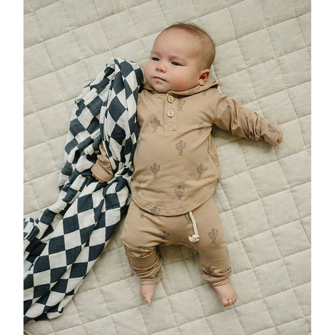 Mebie Baby Hooded Set - Cactus
