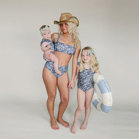 Mebie Baby One-Piece Swimsuit - Liberty Floral