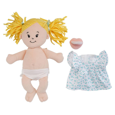 *Love, Stella Peach Doll with Blonde Pigtails
