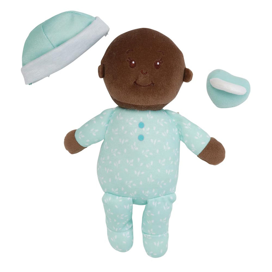 Pastel Polka Dot Baby Doll Bed 15 | Baby Doll Bassinet, Play Baby Doll