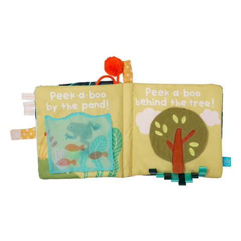*Manhattan Toy Company Fairytale Peek-A-Boo Fabric Book