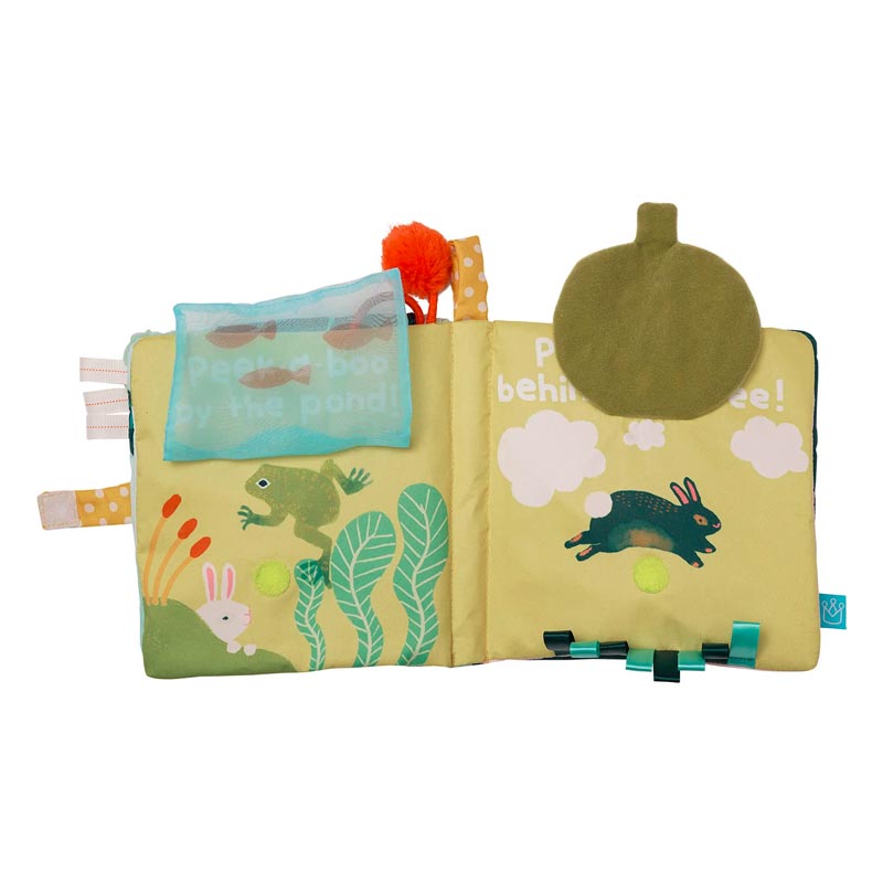 *Manhattan Toy Company Fairytale Peek-A-Boo Fabric Book