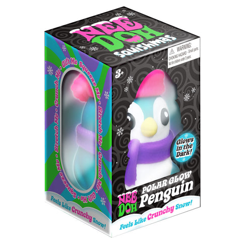 *Schylling NeeDoh Squishmas Polar Glow Penguin
