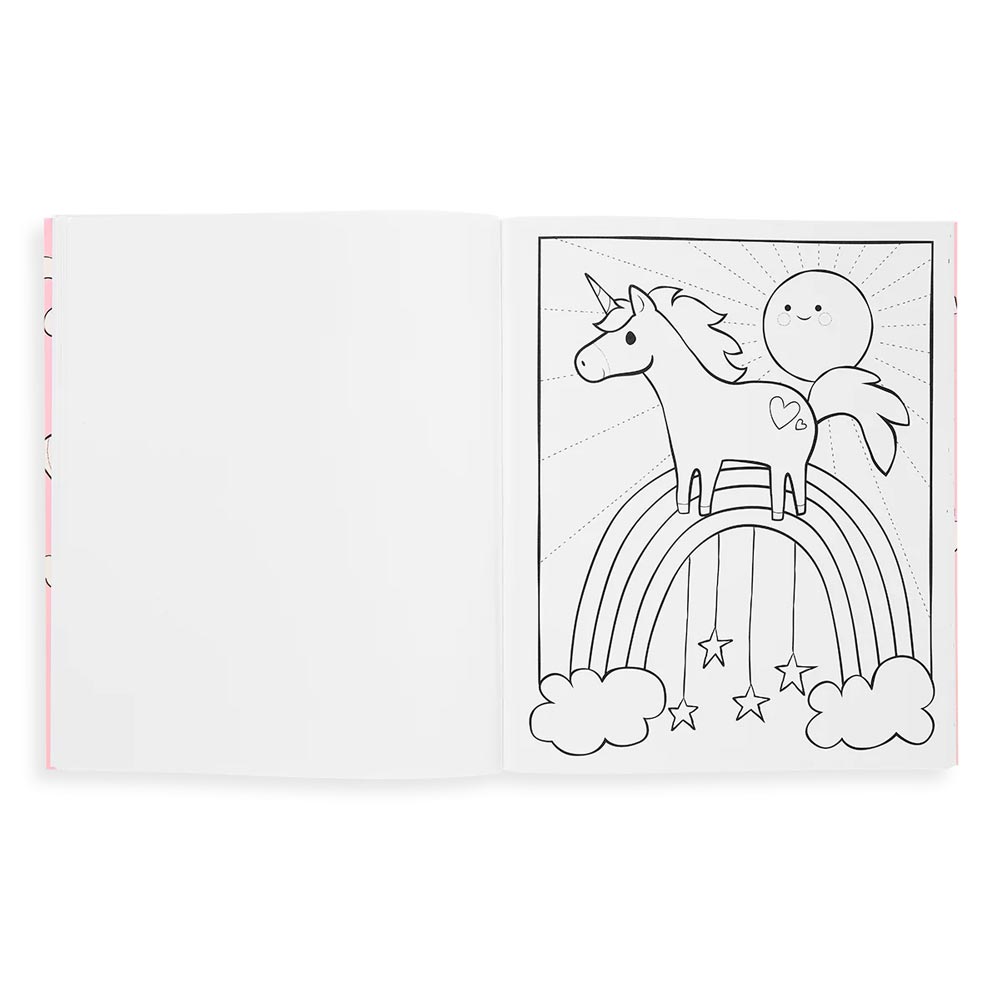*Ooly Colour-In Book - Enchanted Unicorn